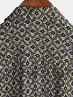 Retro Hawaiian Geometric Shirt