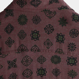 Classic Retro Geometric Pattern Short Sleeve Shirt