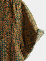Geometric Retro Shirt