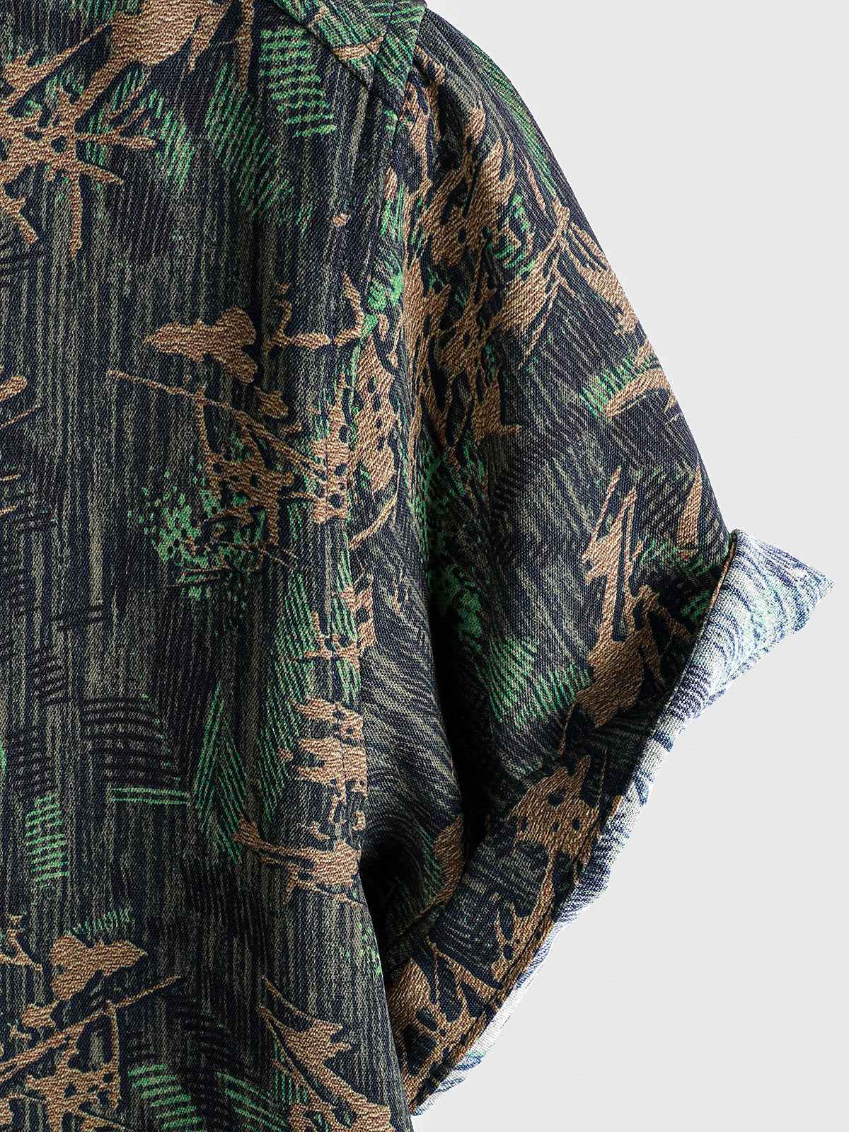 Retro Abstract Print Shirt