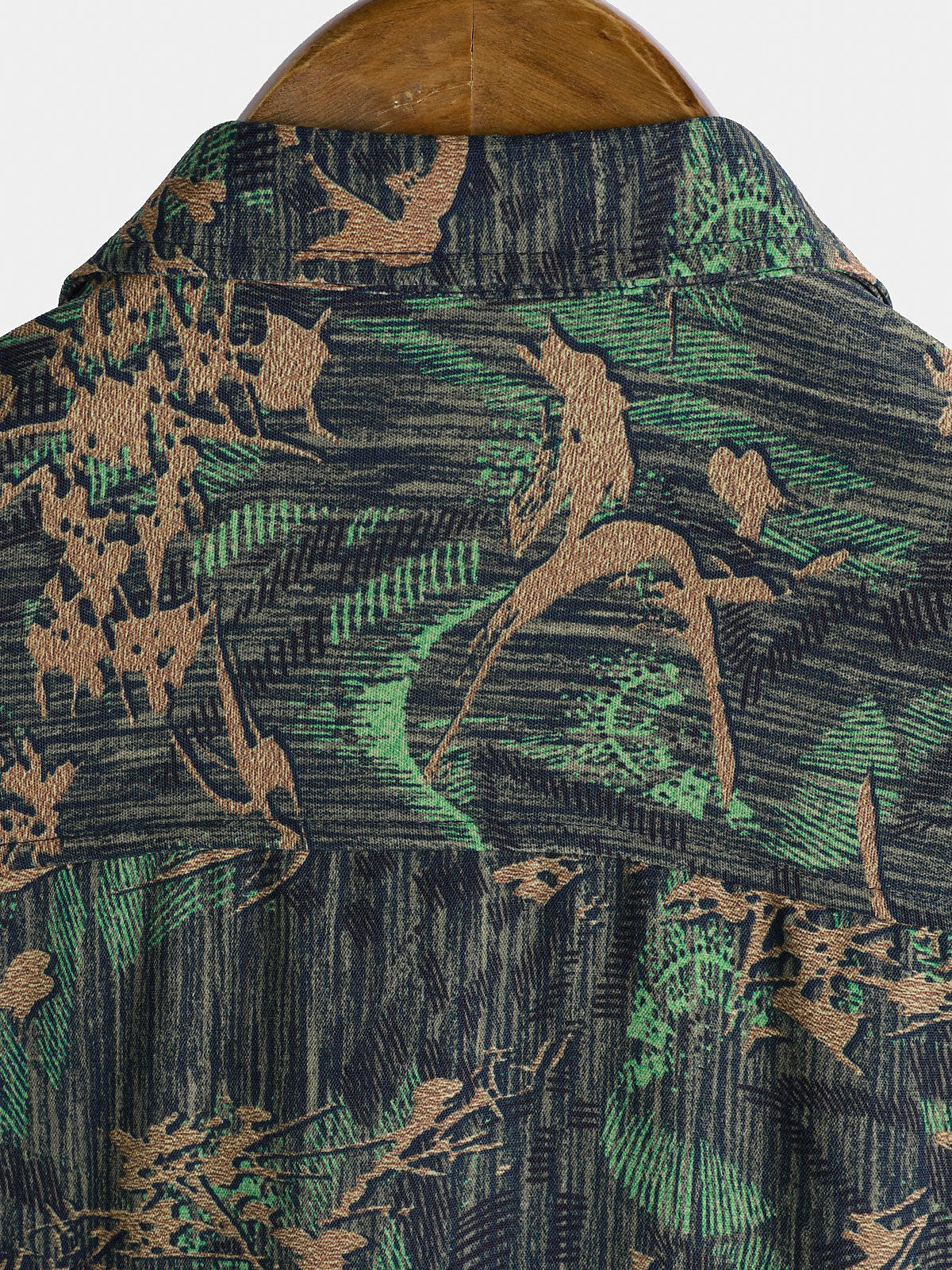 Retro Abstract Print Shirt