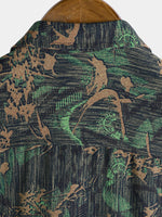 Retro Abstract Print Shirt