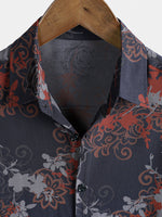 Lightweight Breathable Retro Island Travel Short Sleeve Shirt