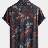 Lightweight Breathable Retro Island Travel Short Sleeve Shirt