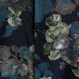 Retro Short Sleeve Lightweight Breathable Island Vacation Floral Print Shirt