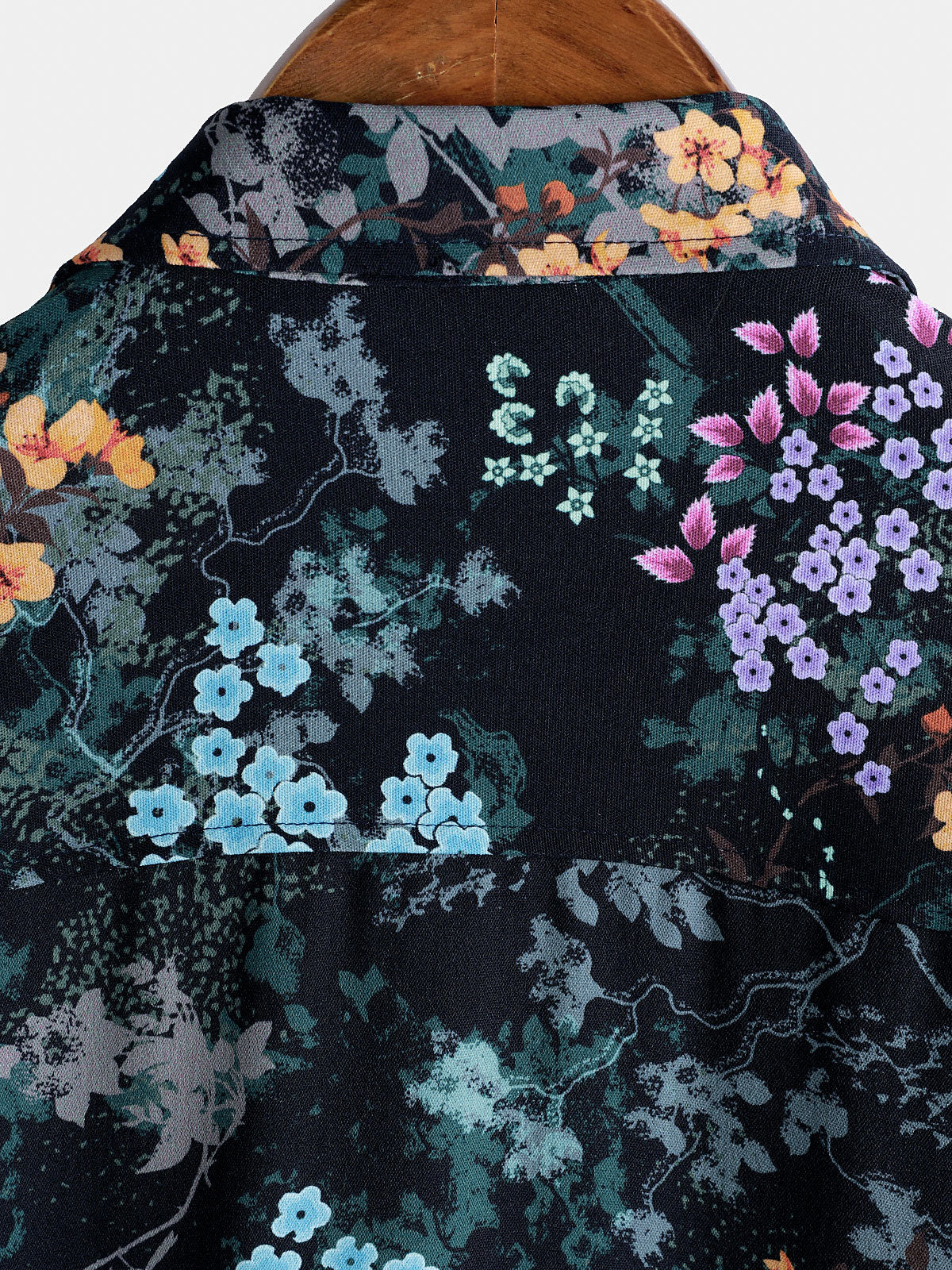 Resort Short Sleeve Botanical Print Shirt
