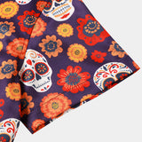 Hawaiian Skull Punk Rock Vintage 70s Shirt