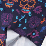 Hawaiian Skull Punk Rock Funny Shirt