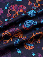 Hawaiian Skull Punk Rock Funny Shirt