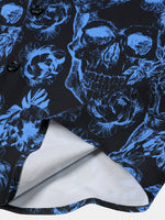 Skull Summer Vacation Short Sleeve Shirt