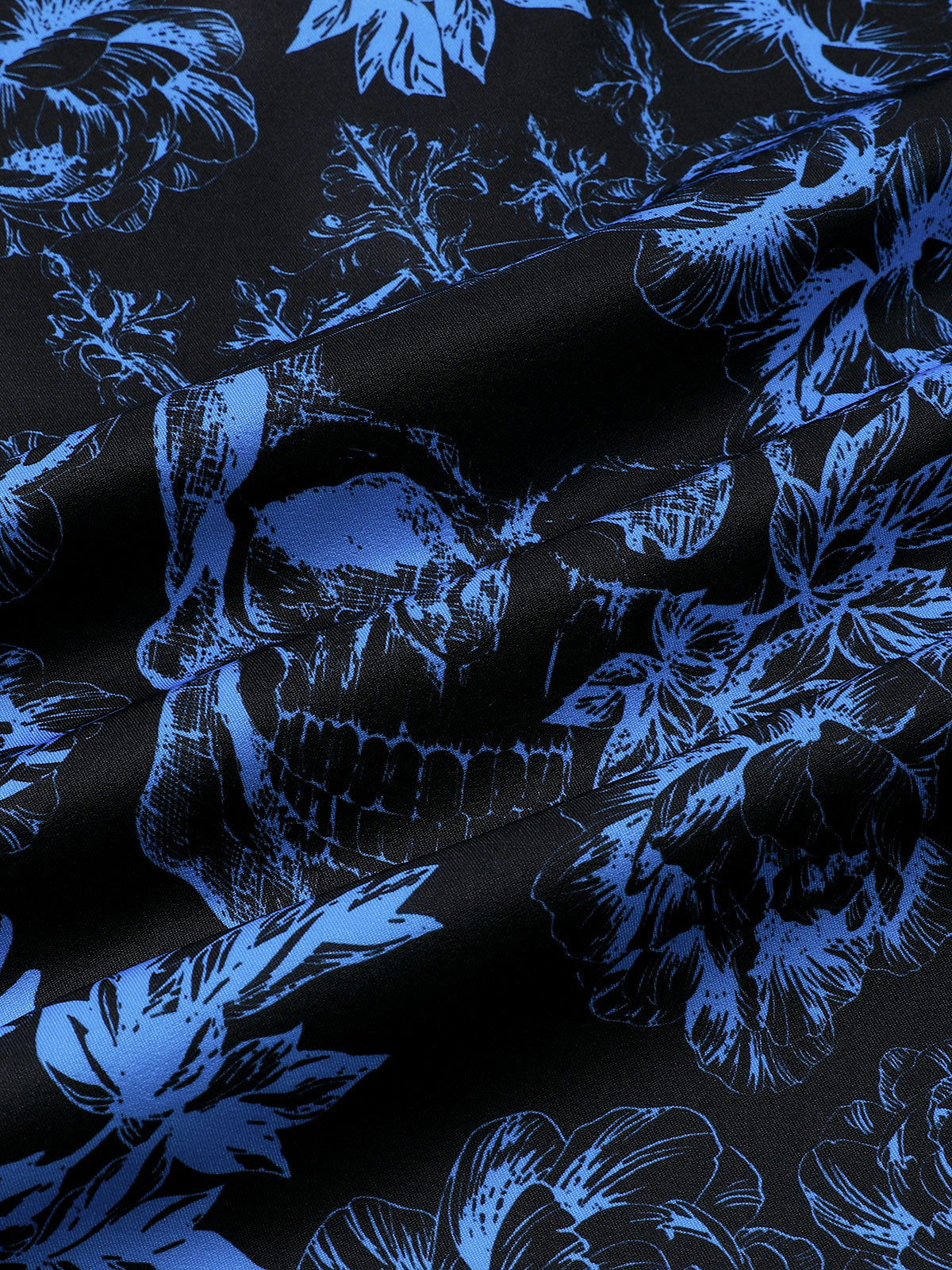 Skull Summer Vacation Short Sleeve Shirt