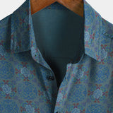 Casual Bohemian Retro Short Sleeve Shirt