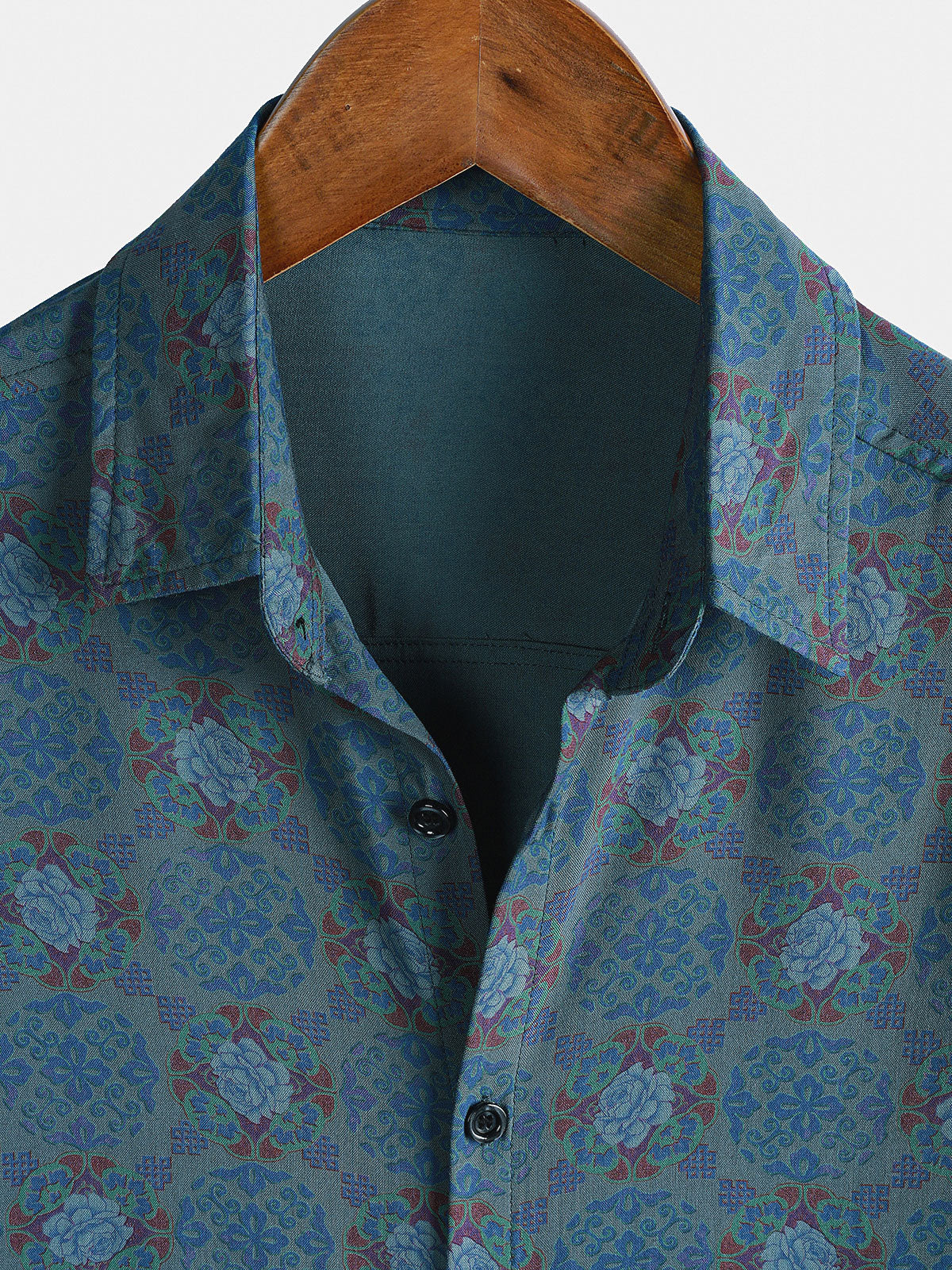 Casual Bohemian Retro Short Sleeve Shirt