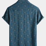Casual Bohemian Retro Short Sleeve Shirt