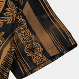 Hawaiian Tribal Floral Short Sleeve Shirt