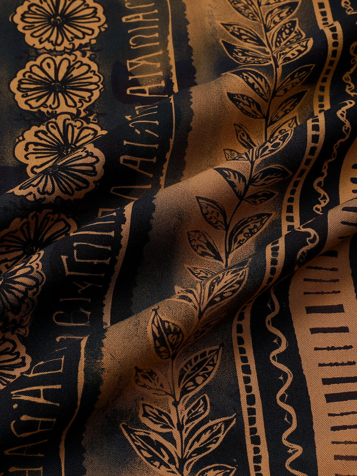 Hawaiian Tribal Floral Short Sleeve Shirt