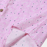 Pink Flamingo Beach Short-Sleeve Shirt