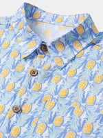 Pineapple Beach Short Sleeve Shirt
