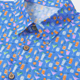 Casual Cocktail Short Sleeve Shirt