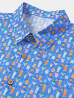 Casual Cocktail Short Sleeve Shirt