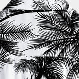 Button-Up Hawaiian Short Sleeve Shirt, Tropical Palm