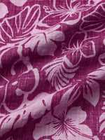 Lightweight Hibiscus Short Sleeve Shirt