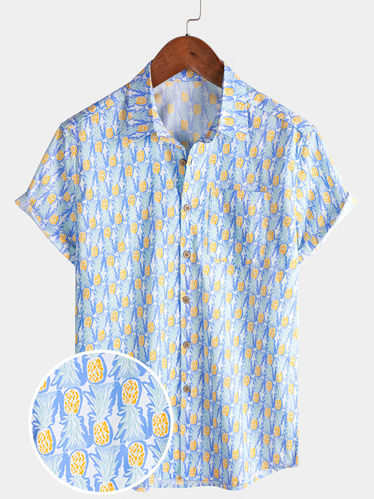 Pineapple Beach Short Sleeve Shirt