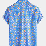 Casual Cocktail Short Sleeve Shirt