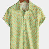 Tropical Fruits Summer Short-Sleeve Shirt