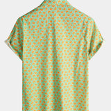 Tropical Fruits Summer Short-Sleeve Shirt