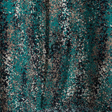 Short-Sleeve Shirt with Pocket and Retro Abstract Print