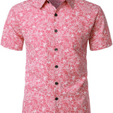 Hawaiian Short-Sleeve Flower Shirt
