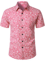 Hawaiian Short-Sleeve Flower Shirt