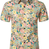 Floral Short-Sleeve Shirt