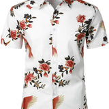 Casual Tropical Hawaiian Shirt