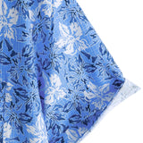 Men's Cotton Short-Sleeve Shirt in Tropical Floral Pattern