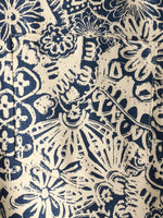 Vintage Button-Up Shirt, 1970s Paisley Print with Retro Floral Pocket