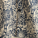 Vintage Button-Up Shirt, 1970s Paisley Print with Retro Floral Pocket