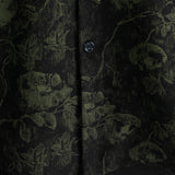 Retro Floral Hawaiian Shirt with Short Sleeves for Men