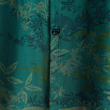 Men's Shirt Short Sleeve Floral Pattern Cotton, Breathable for Vacation