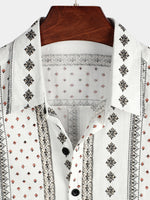 Men's Hawaiian-Style Cotton Short-Sleeve Shirt