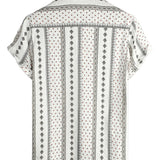 Men's Hawaiian-Style Cotton Short-Sleeve Shirt