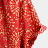 Men's Hawaiian Boho Vintage Cotton Shirt with Short Sleeve from the 70s