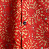 Short-Sleeve Retro Button-Up Summer Disco Vintage 70s Shirt