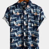 Pure Hawaiian Vacation Style Print Shirt