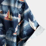 Pure Hawaiian Vacation Style Print Shirt