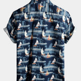 Pure Hawaiian Vacation Style Print Shirt