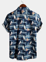 Pure Hawaiian Vacation Style Print Shirt