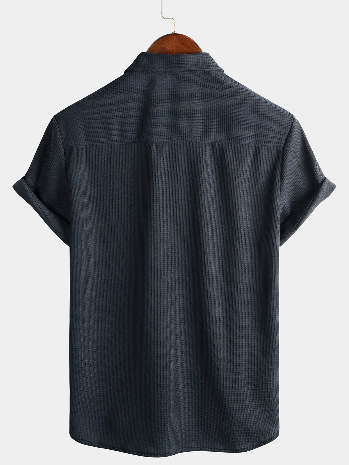 Casual Beach Shirt, Short Sleeves, Relaxed Fit, Button-Up, Summer
