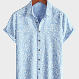 Hawaiian Short-Sleeve Flower Shirt